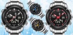 На кварцевые наручные часы Naviforce в стальном корпусе