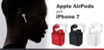 На отличную копию беспроводных наушников Apple AirPods для iPhone 7