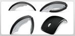 На компактную складную беспроводную мышку для ноутбука и компьютера Foldable Arc Mouse