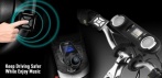 На bluetooth-пульт на руль, подходит для Android и IOS