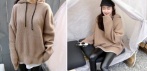 На уютный oversize-свитер с капюшоном
