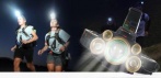 На мощный регулируемый на лобный фонарь 15000lm  5 LED Zoom