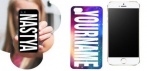 На индивидуальный силиконовый чехол для iPhone