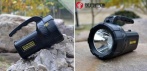 На портативный ультраяркий дальнобойный светодиодный фонарь-прожектор