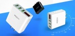 На зарядное устройство с тремя USB портами и индикацией силы тока