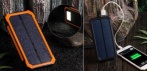 На водонепроницаемый банк энергии Power Bank с возможностью зарядки от солнца