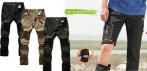 На водонепроницаемые походно-спортивные брюки-шорты Unisex High Stretch Slim