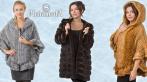 Стильные жакеты из вязаной норки в Meha Moda. Будьте неотразимы в любую непогоду! Скидка до 80%