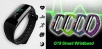 На умные фитнес часы-браслет G19 Smart Band Watch Active