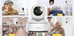 На беспроводную поворотную Wi-Fi камеру HD 720