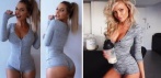 На женский комбинезон Sexy Lady V  с длинным рукавом