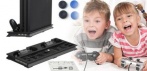 На новую вертикальную подставку для PS4 с системой охлаждения и зарядкой джойстиков!