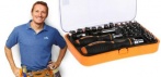 На большой профессиональный набор инструментов для мелкого ремонта JAKEMY Tool Box Set (53 в 1)!