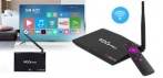 Супер ТВ приставка BOX mx9 pro 4G32G 4 ядра с разрешением 4К wi-Fi BT4