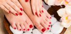 На маникюр и педикюр с покрытием Vinylux или Shellac в салоне красоты Madyko.