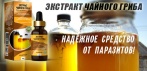 На экстракт чайного гриба - НАДЕЖНОЕ СРЕДСТВО  ОТ ПАРАЗИТОВ И ГЕЛЬМИНТОВ!