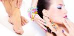 На маникюр, педикюр и SPA-процедуры для рук и ног в салоне красоты «Каприз».Ухоженные ручки и ножки!