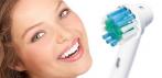 На комплект насадок на электрическую зубную щётку «Oral-B» (4 шт)