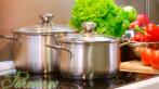 Набор посуды из стали класса люкс Silver Royal Solingen (19 предметов) от магазина Parovarovkitchen.ru!!