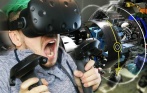 30, 60 или 90 минут игры в шлеме HTC Vive для компании до 4 чел. в клубе виртуальной реальности Gate In. Скидка 50%