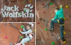 Высотный скалодром Jack Wolfskin в Купчино! От 140 руб. за целый день неограниченного посещения