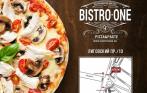 499 р. за безлимит пиццы и пасты в ресторане Bistro One! 2 минуты от м. пл. Восстания! Сальмоне, лазанья, болоньезе и многое другое!