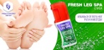 На спрей против пота ног «FRESH LEG SPA»! Избавься от пота ног раз и навсегда!