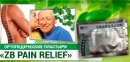 На пластыри «ZB PAIN RELIEF» для лечения заболеваний позвоночника и суставов. Уникальное средство!