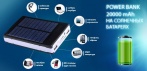 На Power Bank 20000 mAh на солнечных батареях!