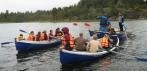 На трехдневный поход на лодках из Вуоксы в Ладогу. Романтика белых ночей!