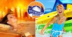 Целый день в аквапарке + SPA! 1850 р. за час стоун-массажа + посещение аквапарка на целый день, температура воздуха +32!