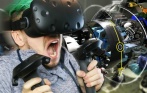 Игры в шлеме HTC Vive от 250 р. в клубе виртуальной реальности VR3club в ЭТАЖАХ