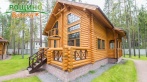 Скидки до 50% на аренду коттеджей в «Рощино вилладж». От 23800 р. за аренду бревенчатого коттеджа для компании до 10 человек