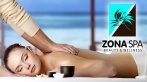 Скидки до 50% на массаж, SPA для двоих и компании! 800 р. за массаж ШВЗ + парение в кедровой бочке, 4200 р. за «Праздничное SPA» для двоих в SPA-салоне Zona SPA