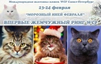 От 100 р. за билет на всемирную выставку кошек 23-24 февраля в ТРК «Питерленд»! Величественные мейн-куны, грациозные абиссинцы, экзотичные бенгалы и многие другие породы